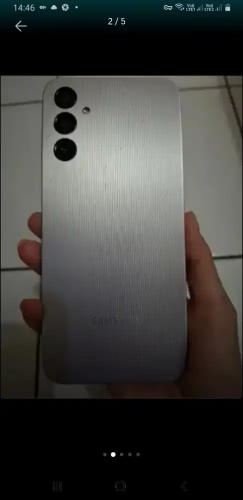 Fullset Samsung A14 6gb/128gb mulus