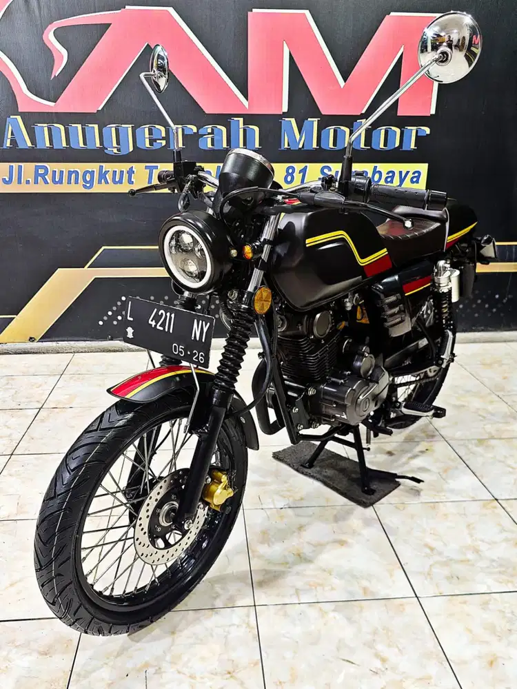 Benelli Motobi 152 TH 2021 odo 10rb surat lengkap