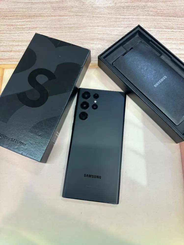 Samsung Galaxy S22 Ultra 12/512GB Black Resmi Sein