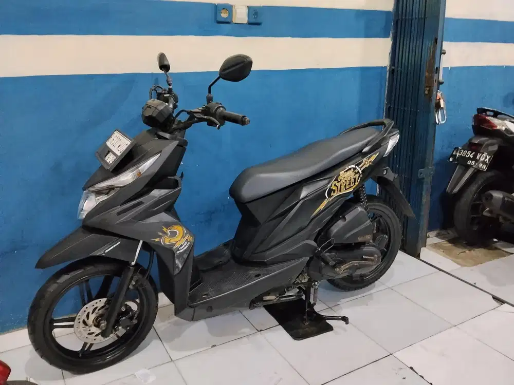 Honda beat street 2019 kondisi gres