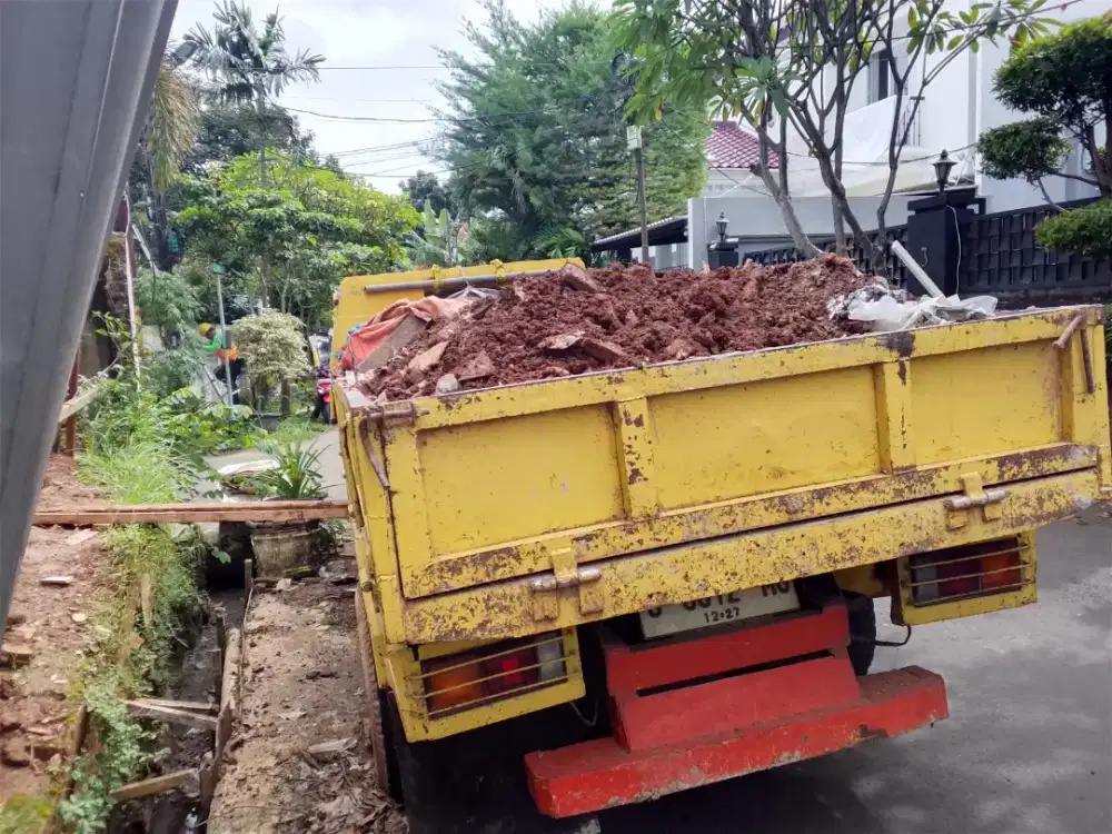 Jasa buang puing sampah dll