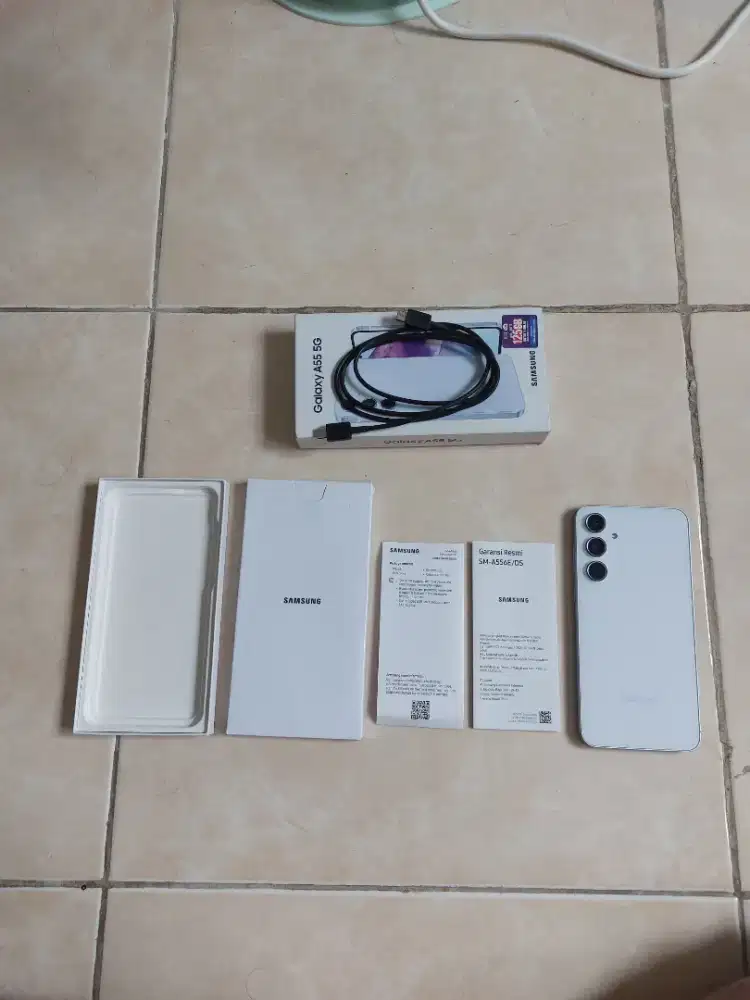 SAMSUNG GALAXY A55 8/256GB RESMI SEIN WARNA ICEBLUE