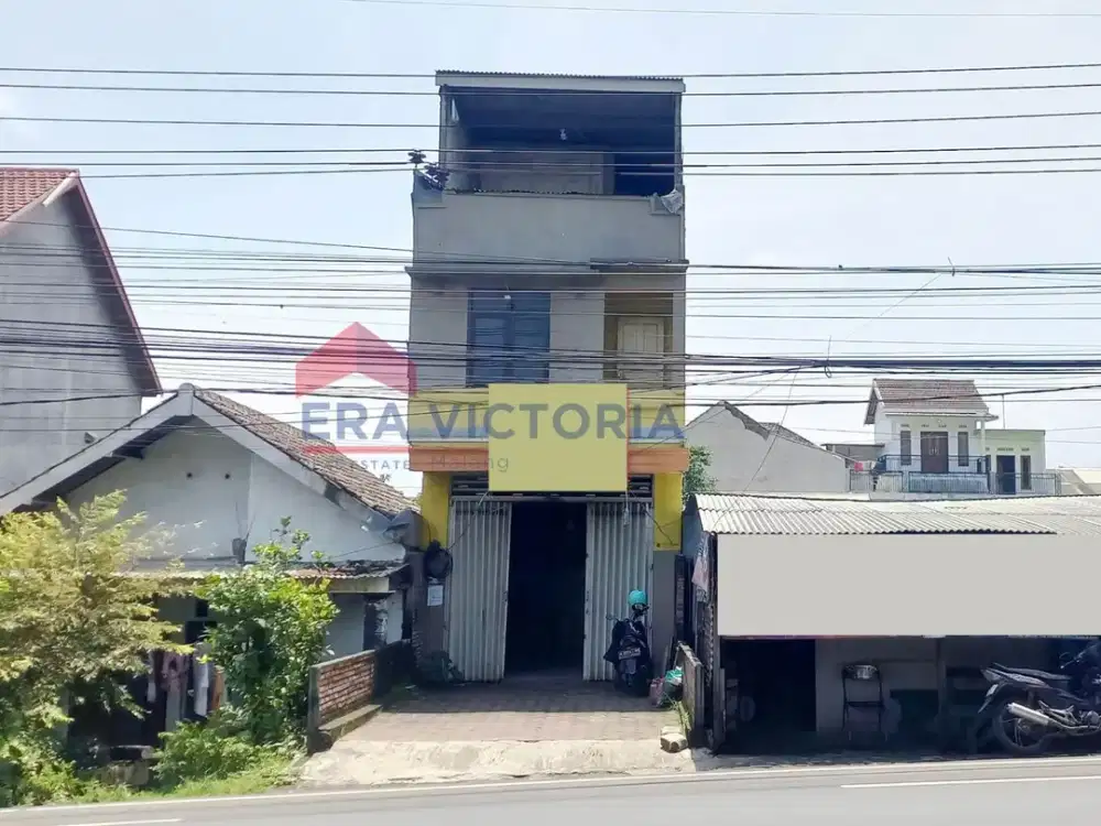 Ruko Usaha Dijual Purwosari Lokasi Ramai Pinggir Jalan Raya
