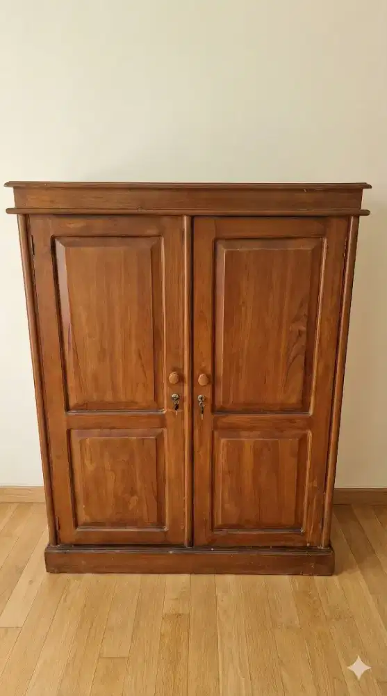 lemari pakaian bekas uk t140xL50xp108cm