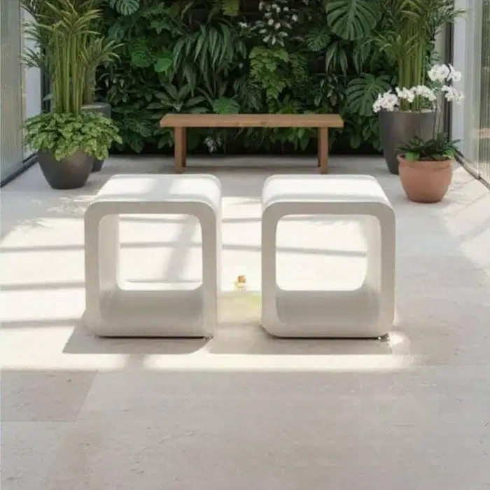 Bangku taman teraso unik