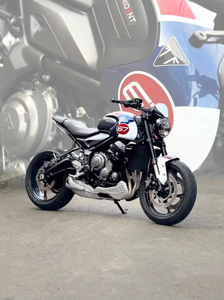 Triumph trident 660 2025 tribute edition