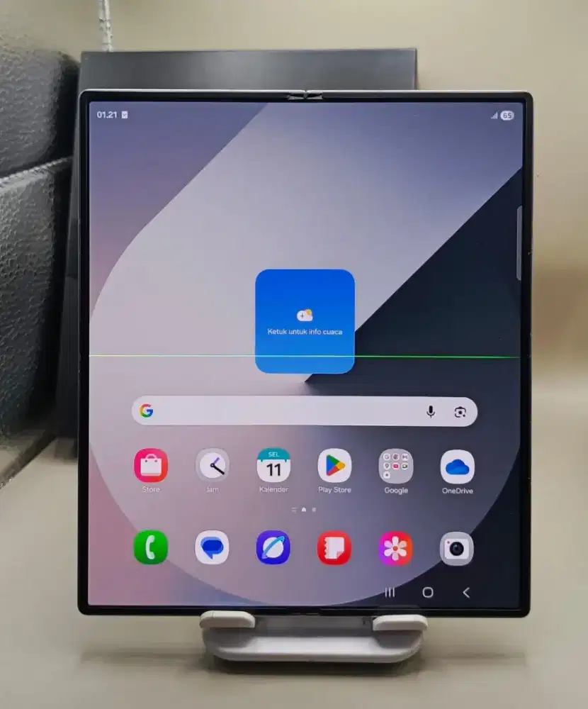 JUAL BU SAMSUNG Z FOLD 6 5G RAM 12/256GB ORIGINAL SEIN MULUS FULLSHET