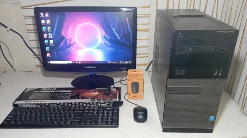 PC Komputer Fullset Core i3 Gen 4/ Ram 6Gb/ HDD 500Gb/ Monitor 19 inch