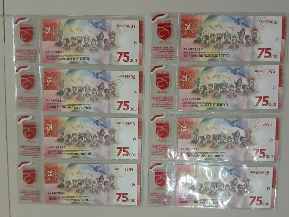 Uang Peringatan Kemerdekaan 75 rb (2020)