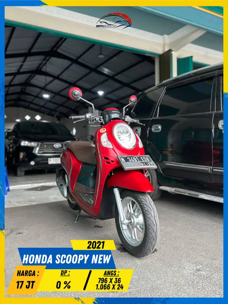 HONDA SCOOPY PRESTIGE 2021 NEGO SAMPE DEAL HIKMAH MOTOR KEPUH