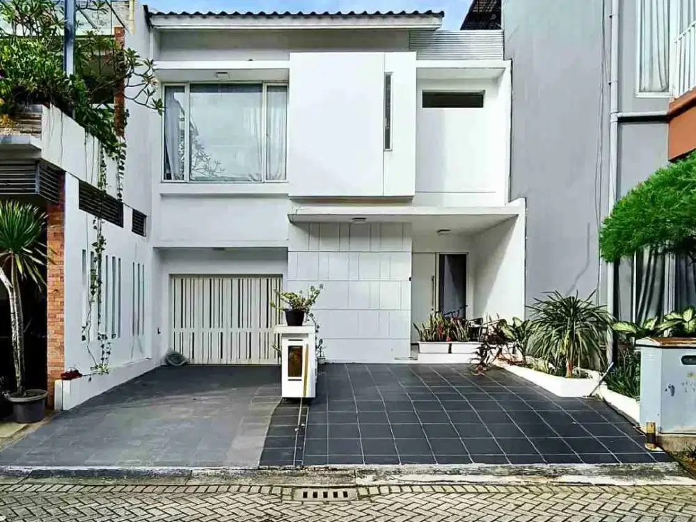 rumah murah kebayoran sektor 7 bintaro jaya semifurnished