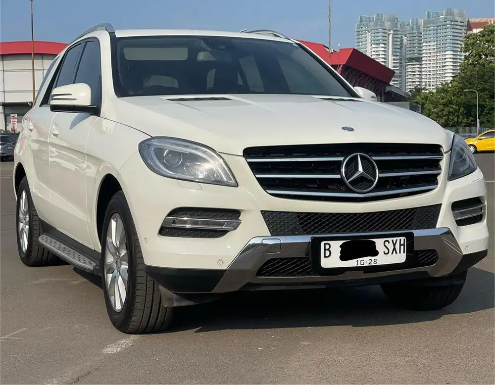 MERCEDES BENZ ML250 DIESEL 2013 PUTIH DIJUAL CEPAT TERMURAH