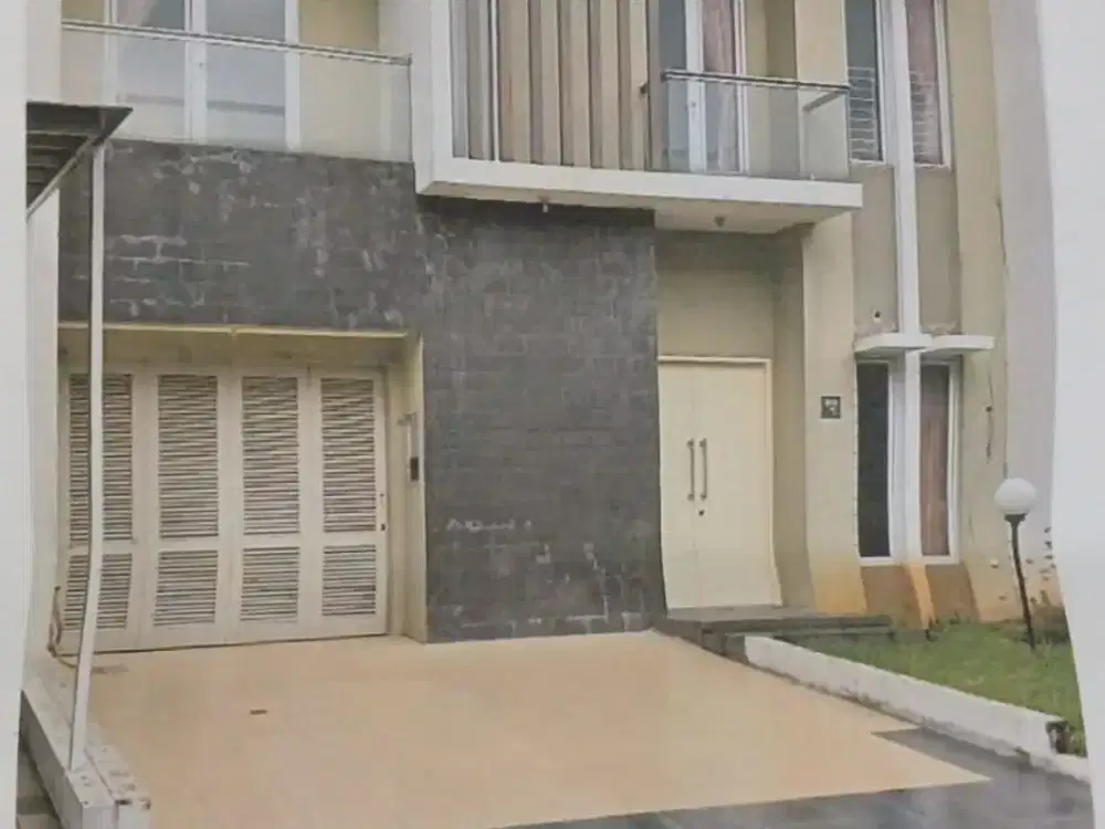 Disewakan Cepat Rumah Cluster San Lorenzo Il Lago Gading Serpong