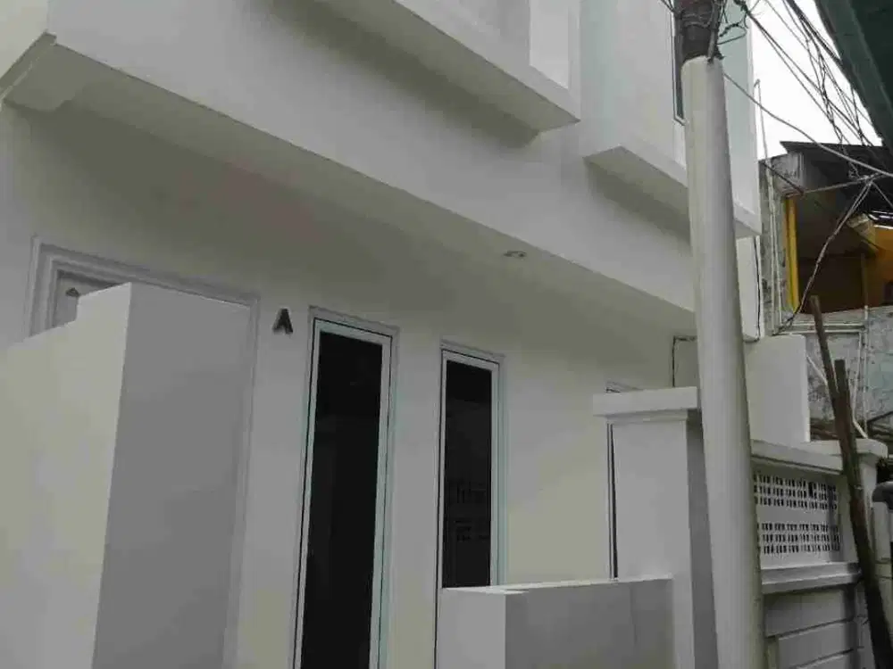 Rumah Baru 2 lantai Non Carport di Cempaka Putih harga 500jtaan