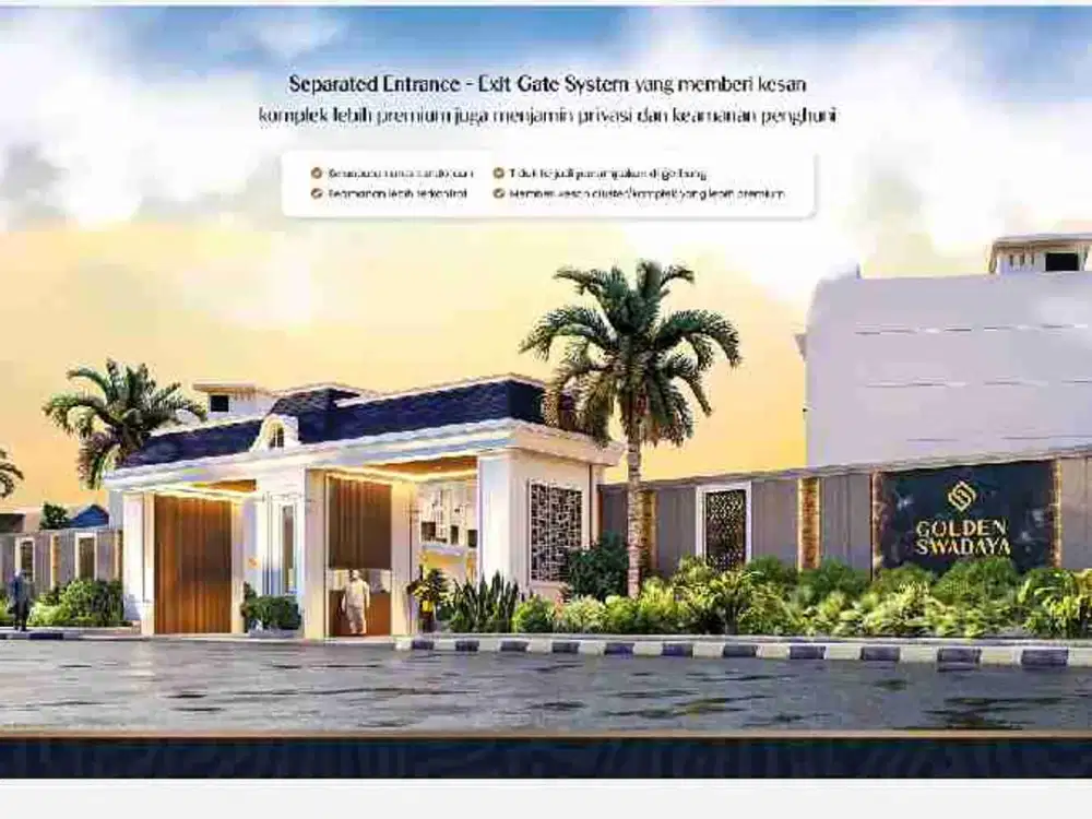 semi villa townhouse(dekat komp. menteng indah)