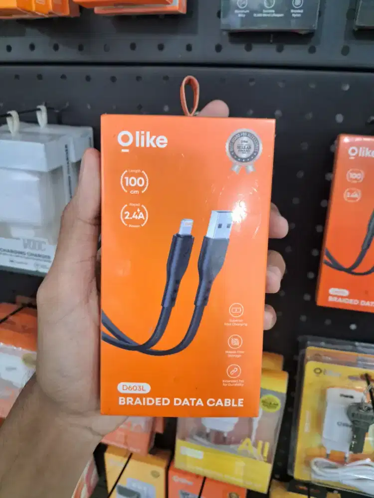 Kabel data lightning 2.4A OLIKE