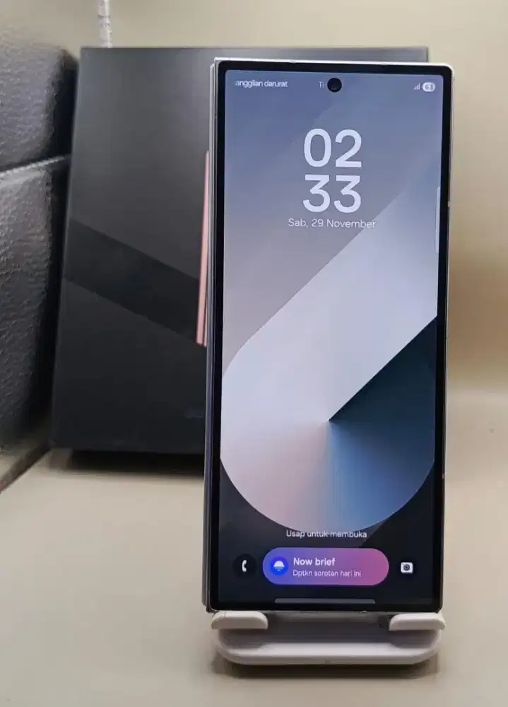 JUAL BU SAMSUNG Z FOLD 6 5G RAM 12/256GB ORIGINAL SEIN MULUS FULLSHET