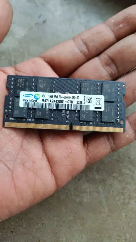 RAM DDR4 16GB PC2666V