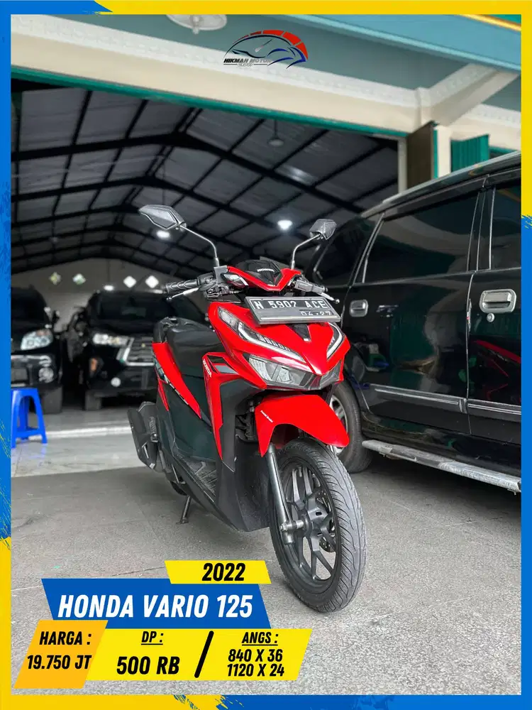 HONDA VARIO 125 2022 MESIN DIJAMIN AMAN HIKMAH MOTOR KEPUH