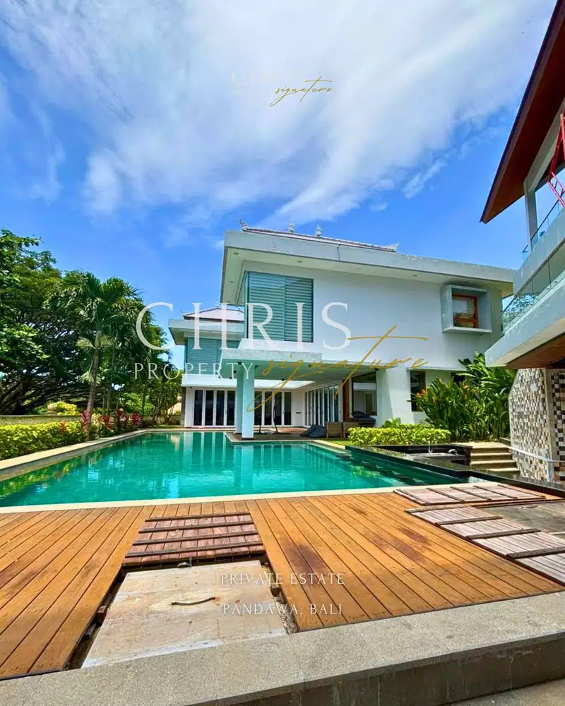 Freehold Luxury Villa Pandawa | 5 Bedrooms & Large Land | Ocean View