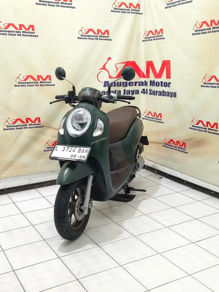 Am Barata #Honda Scoopy Prestige tahun 2023 Hijau Doff