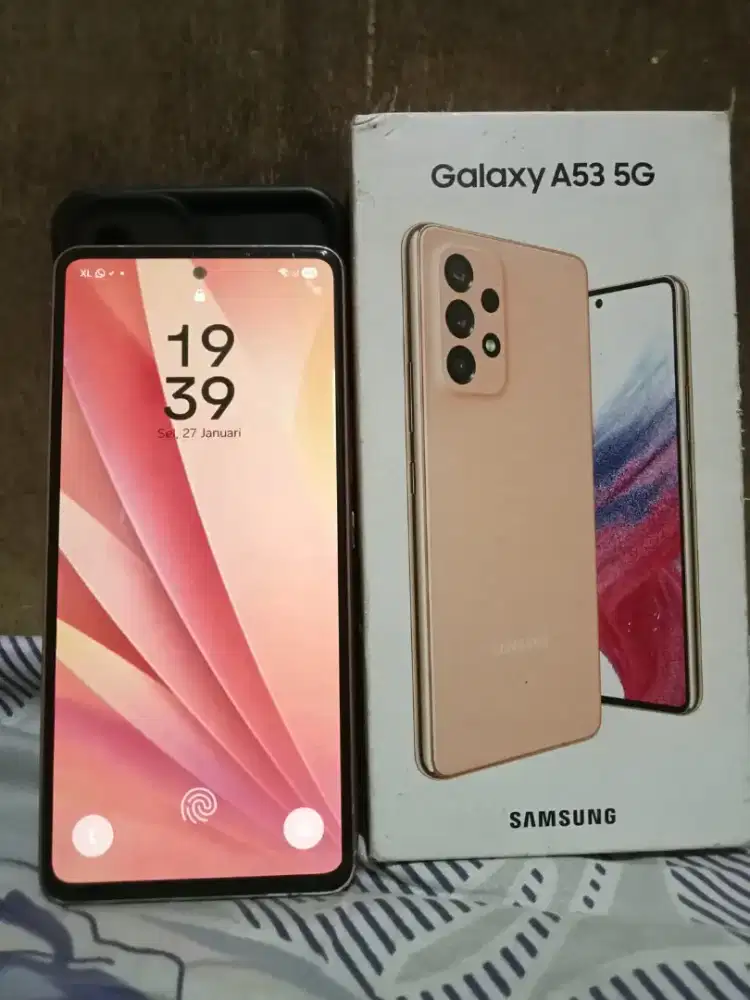 Mahar /cari kmblian bnyk samsung a53 (8/128) komplit no minus