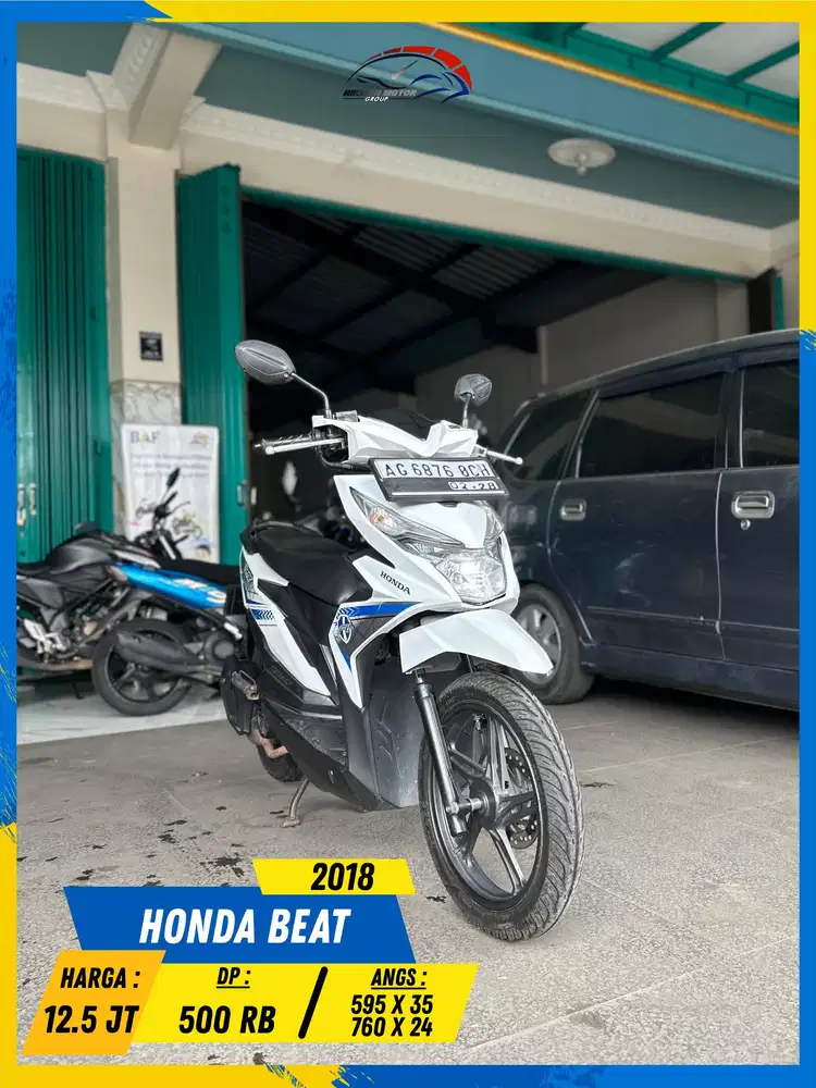 HONDA BEAT 2018 MESIN DIJAMIN AMAN HIKMAH MOTOR KEPUH