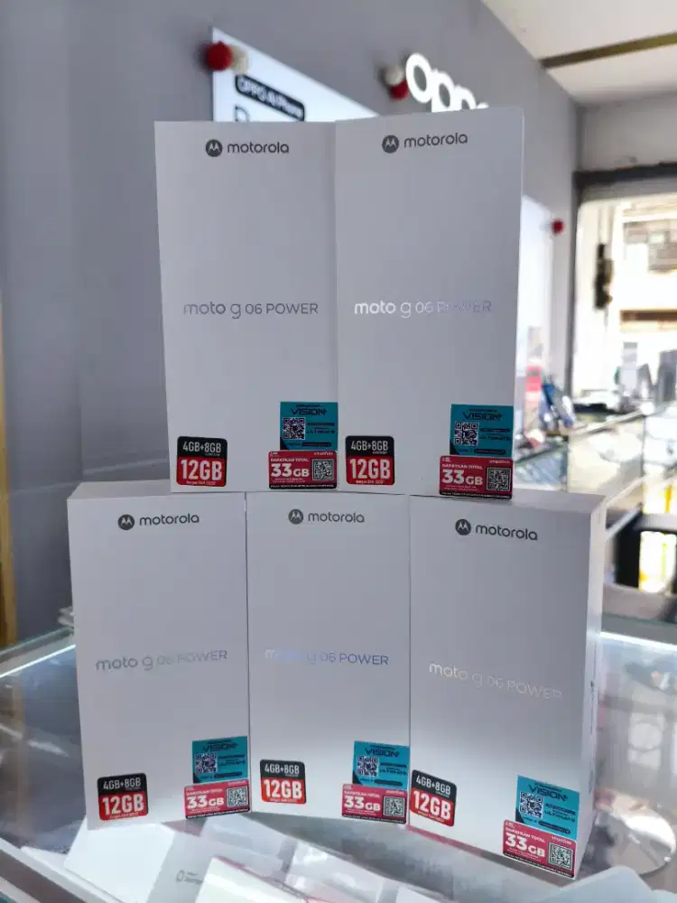 Moto G06 Power 4/128GB Resmi Gratis Ongkir