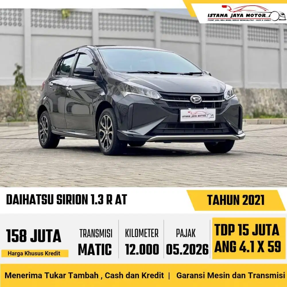 KM 12RB Daihatsu Sirion 1.3 R AT NIK 2021