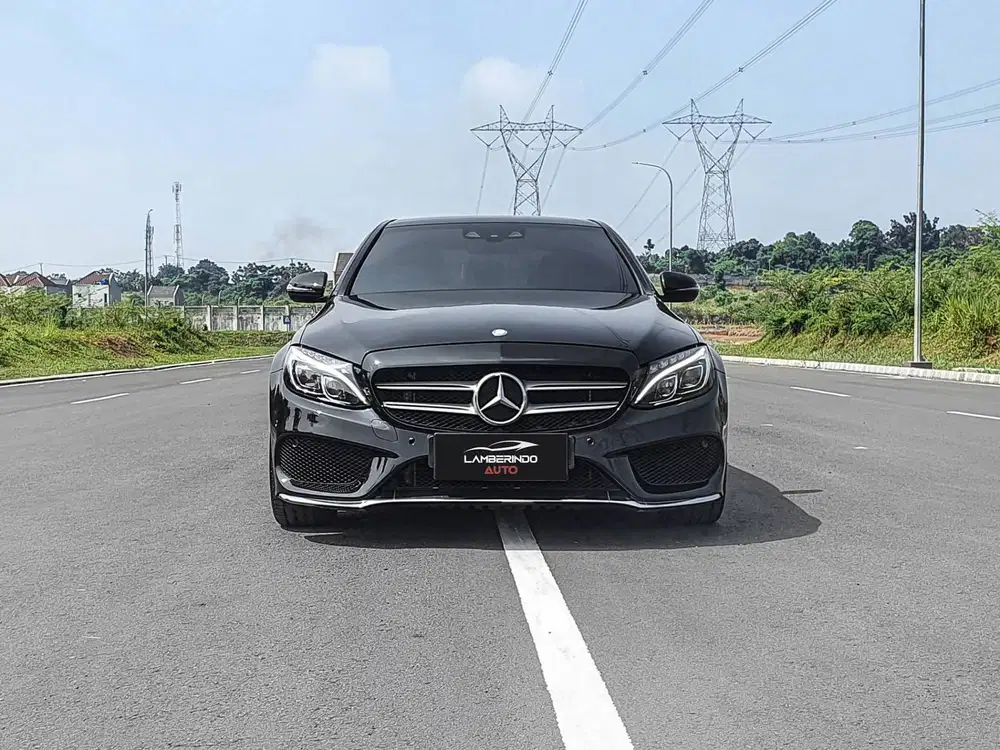 MERCEDES BENZ C250 AMG FULL SPEC 2015 W205 FULL OPTION HITAM 2016