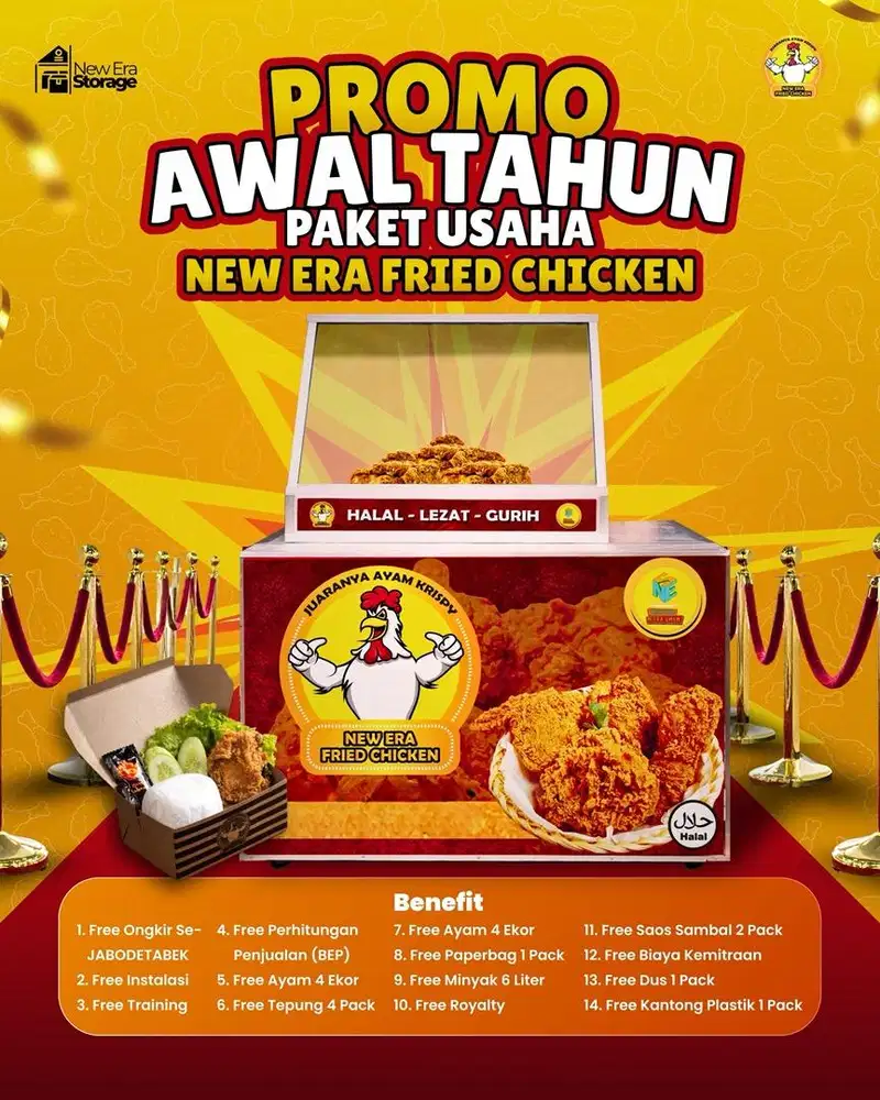 Paket Usaha Fried Chicken