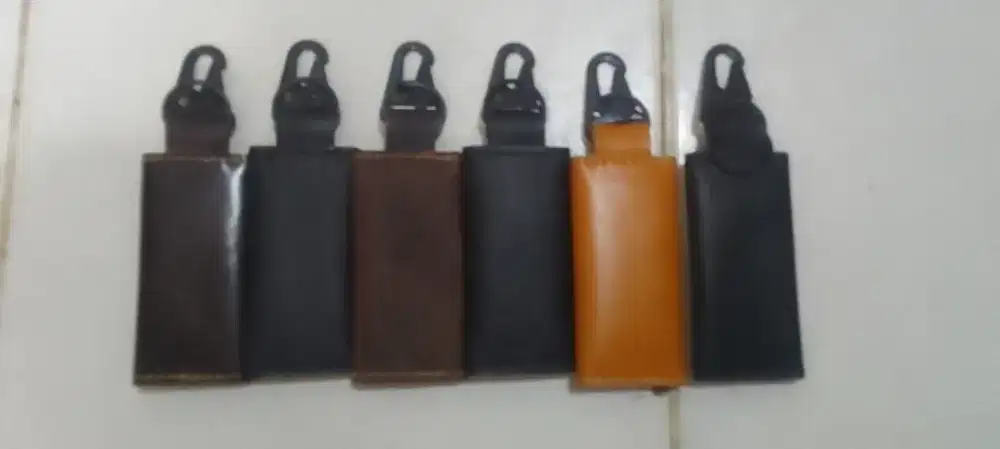 Dompet kunci dan STNK dari kulit asli