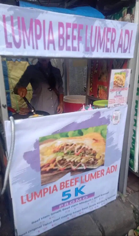 Dijual gerobak bekas