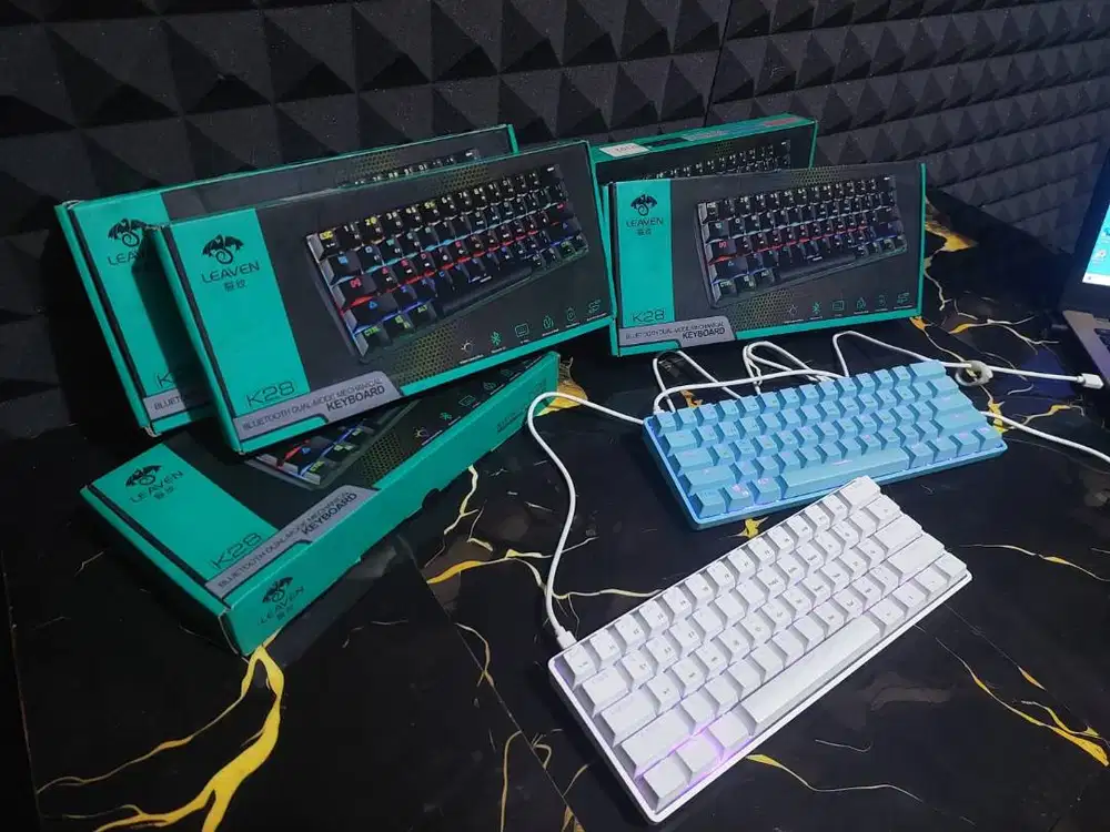 Keyboard Mechanical RGB K28 / K840 / K620 – Harga Grosir Mulai 110RB!