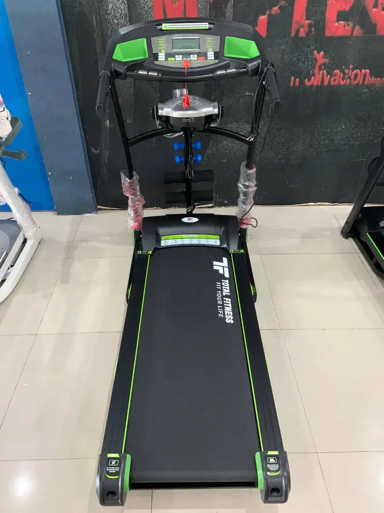 TREADMILL ELEKTRIK TL 130 MANUAL INCLINE 3 FUNGSI PRO SERIES GARANSI