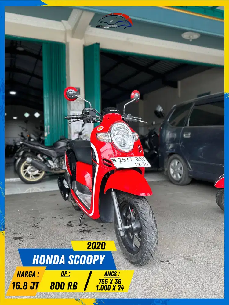 HONDA SCOOPY 2020 MONGGO GAS KANN MASZEHH HIKMAH MOTOR KEPUH
