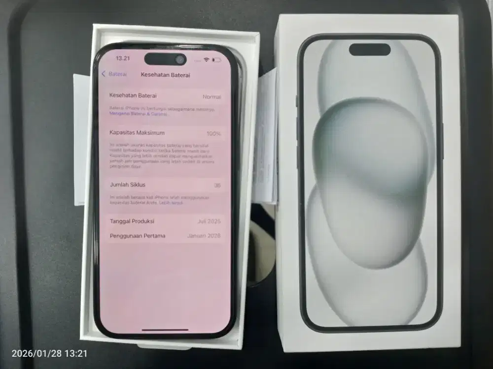 iPhone 15 128 iBox Bh 100%