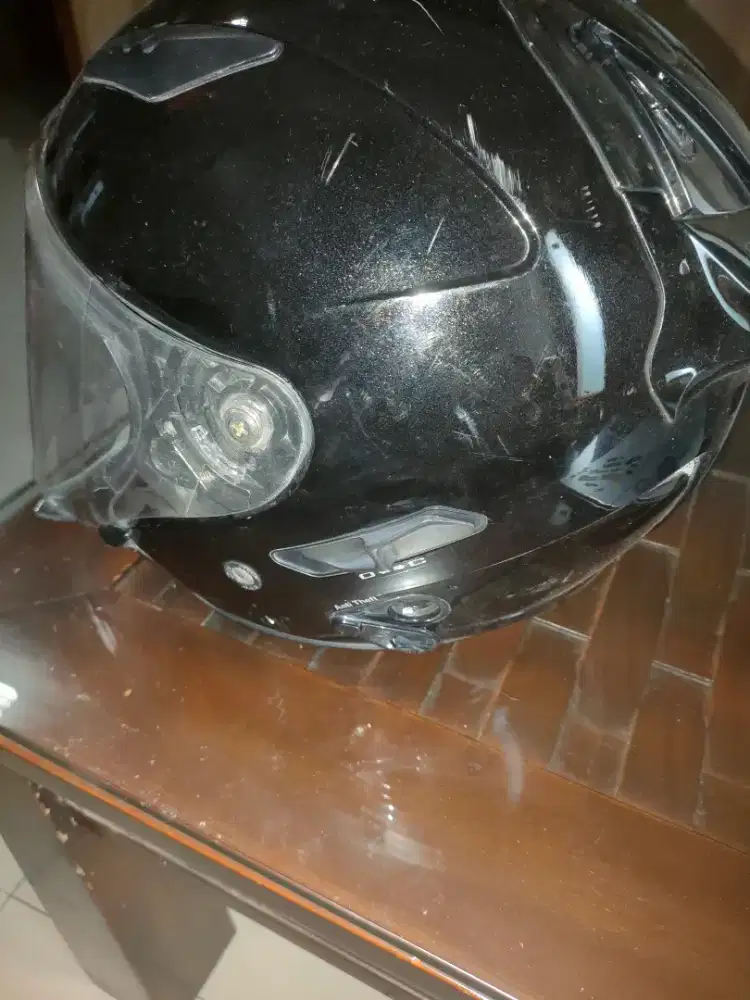 KYT Galaxy Flat R Full Face – Nyaman & Aman – Kondisi Bagus