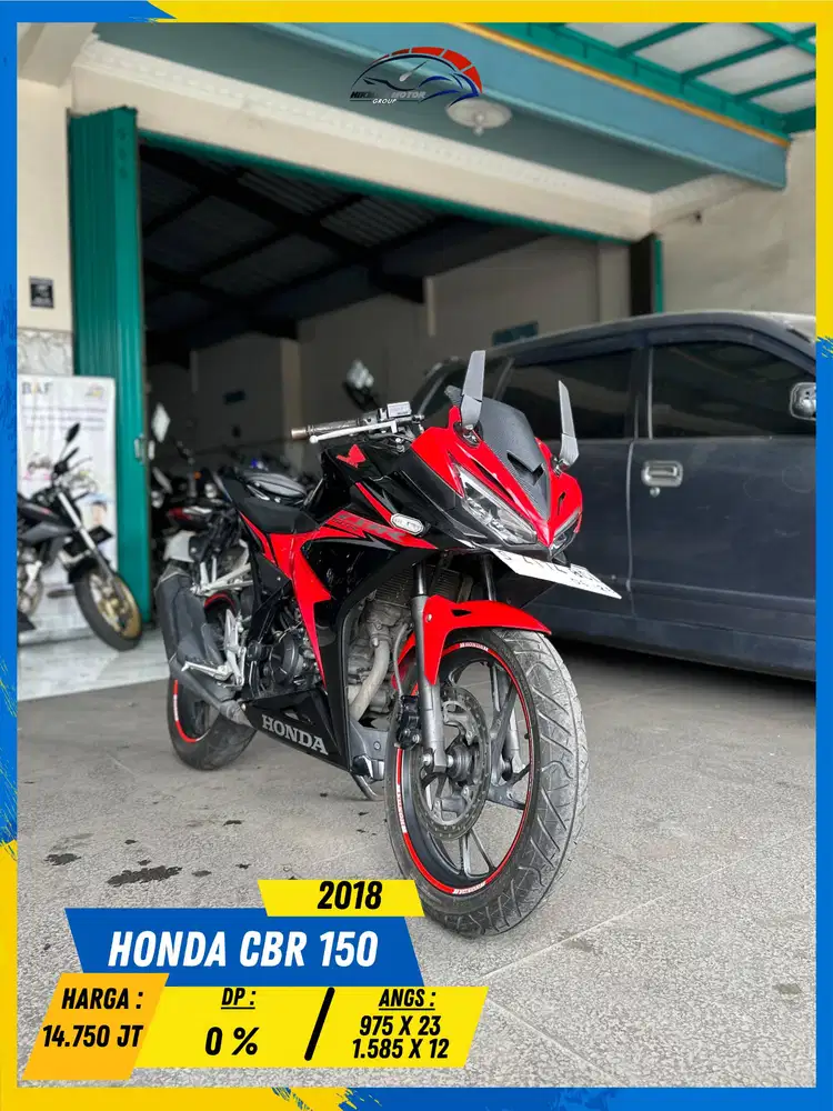 HONDA CBR 2018 MESIN DIJAMIN AMAN HIKMAH MOTOR KEPUH