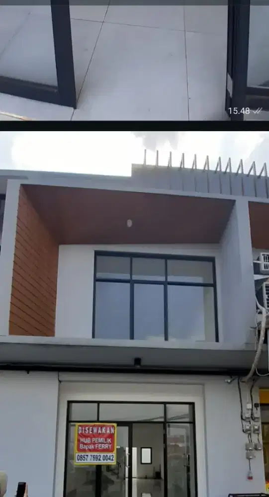 Dijual Ruko 2lt sudah ada penyewa dg penghasilan Rp90jt/tahun