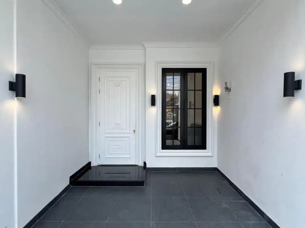 Hunian Rumah Brand New Style American Classic Bonus Perabotan di Cengkareng Jakarta Barat