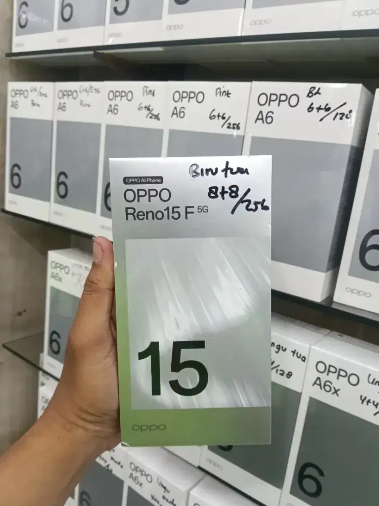 Ready new oppo reno 15f harga paling murah bisa cod free ongkir
