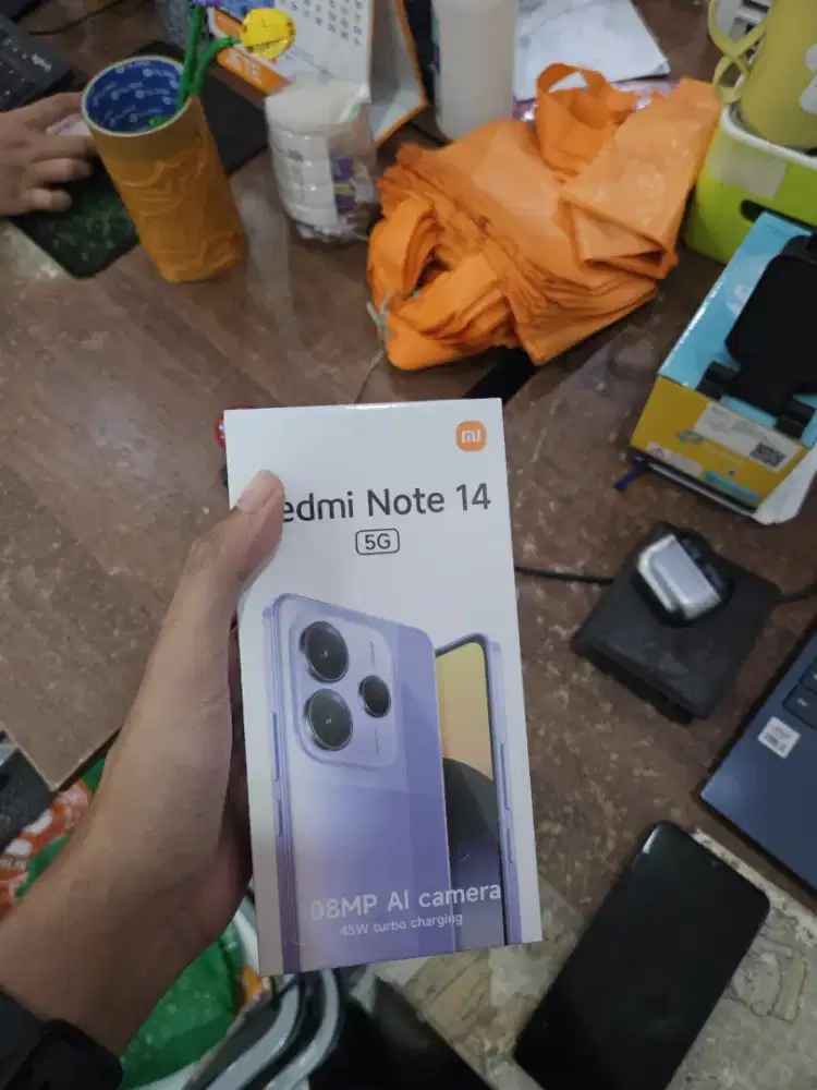 Ready stok redmi note 14 5G ram 12/512 purple