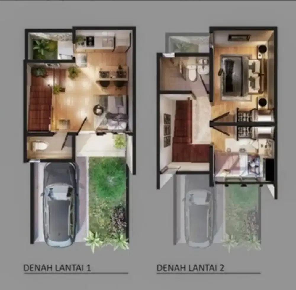 Dikontrakkan Rumah 2 Lt Depan Pintu Tol
