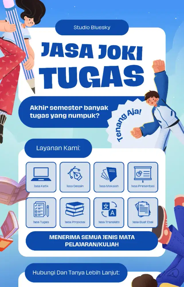 Jasa Joki tugas dan Editing Canva