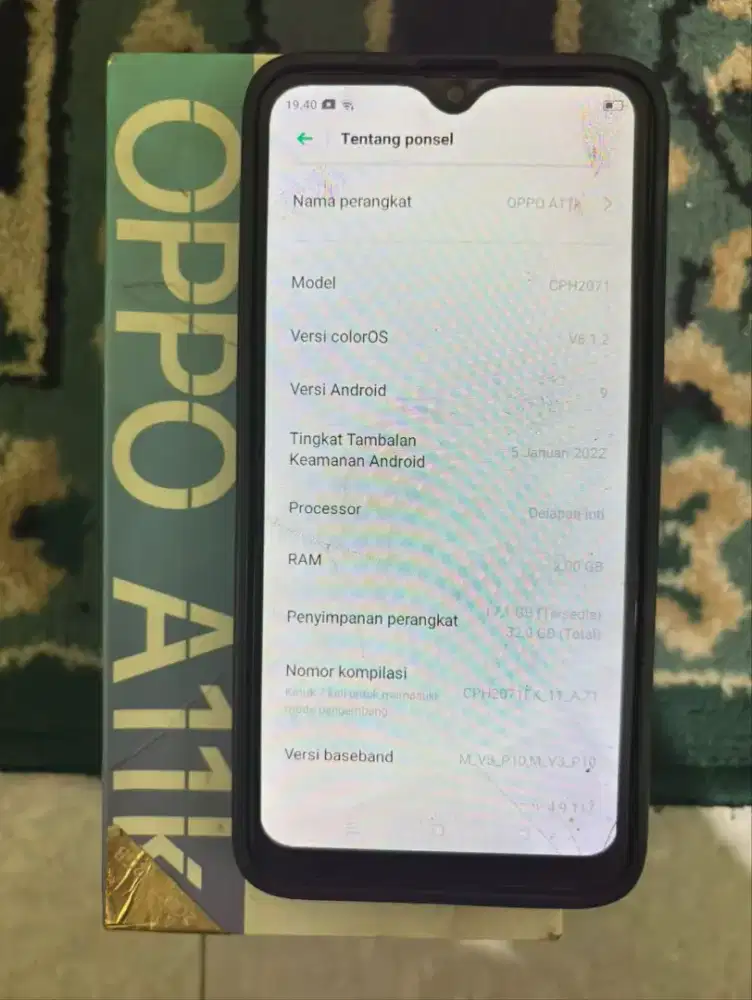 Oppo a11k 2/32 blue