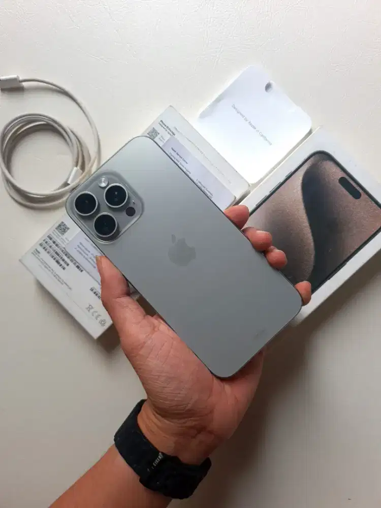 iPhone 15 Promax 256 Natural ibox
