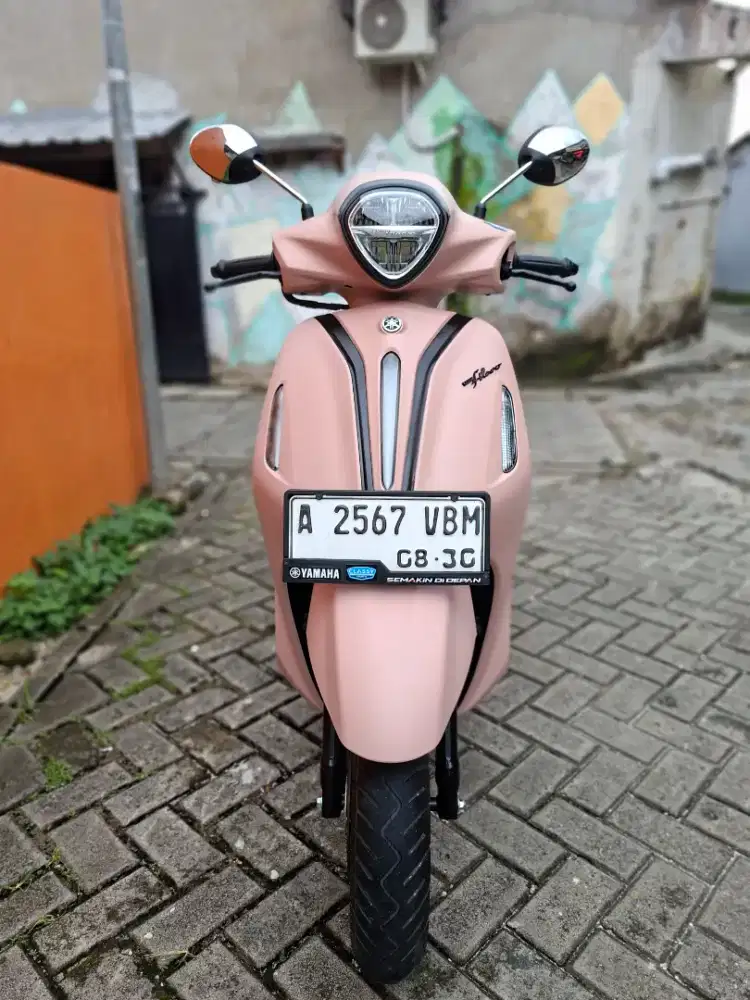 (km 900perak) Yamaha Filano 2025 bln 8 Mlus Sprti Baru/Brgrnsi