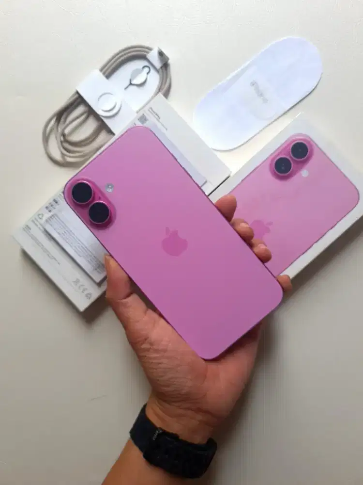 iPhone 16 Plus 128 Pink ibox garansi on