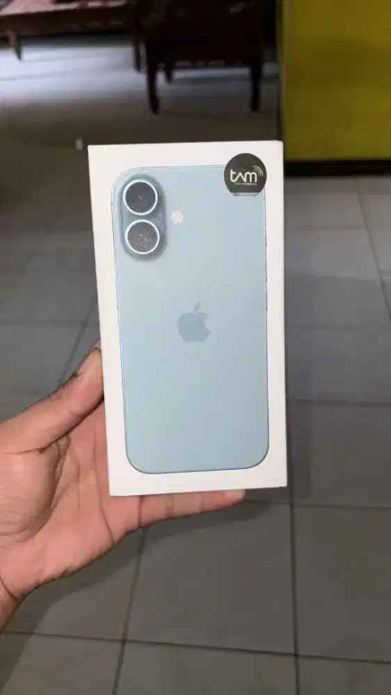 IPHONE 16 TEAL 128 (NEW) GARANSI RESMI